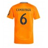 Real Madrid Eduardo Camavinga #6 Bortedrakt 2024-25 Kortermet